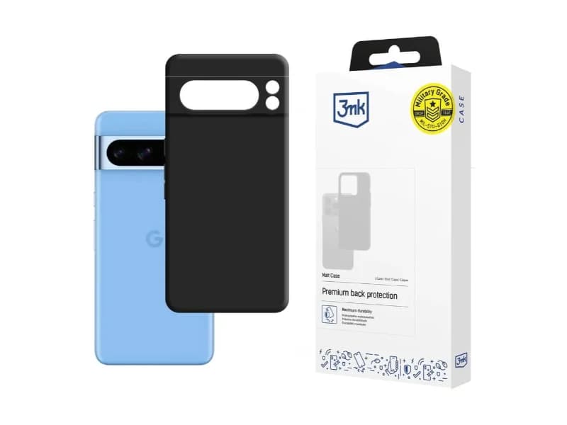 Capa 3mk Matt Case para Google Pixel 8 Pro - preta