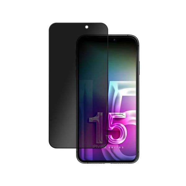 3MK Película Vidro Privacy iPhone 15 Pro Max