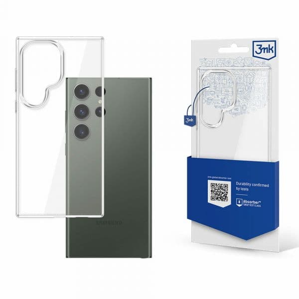 3mk Capa Armor Case para Samsung Galaxy S24 Ultra Clear