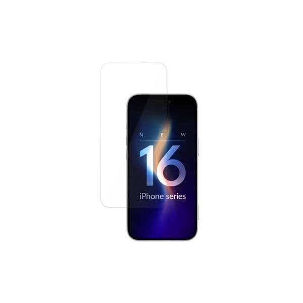 3MK Película Vidro Temperado para iPhone 16 Black
