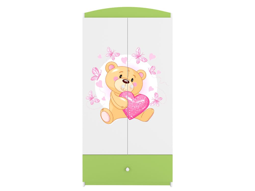 Roupeiro Kocot Kids BabyDreams Teddybear Butterflies Green
