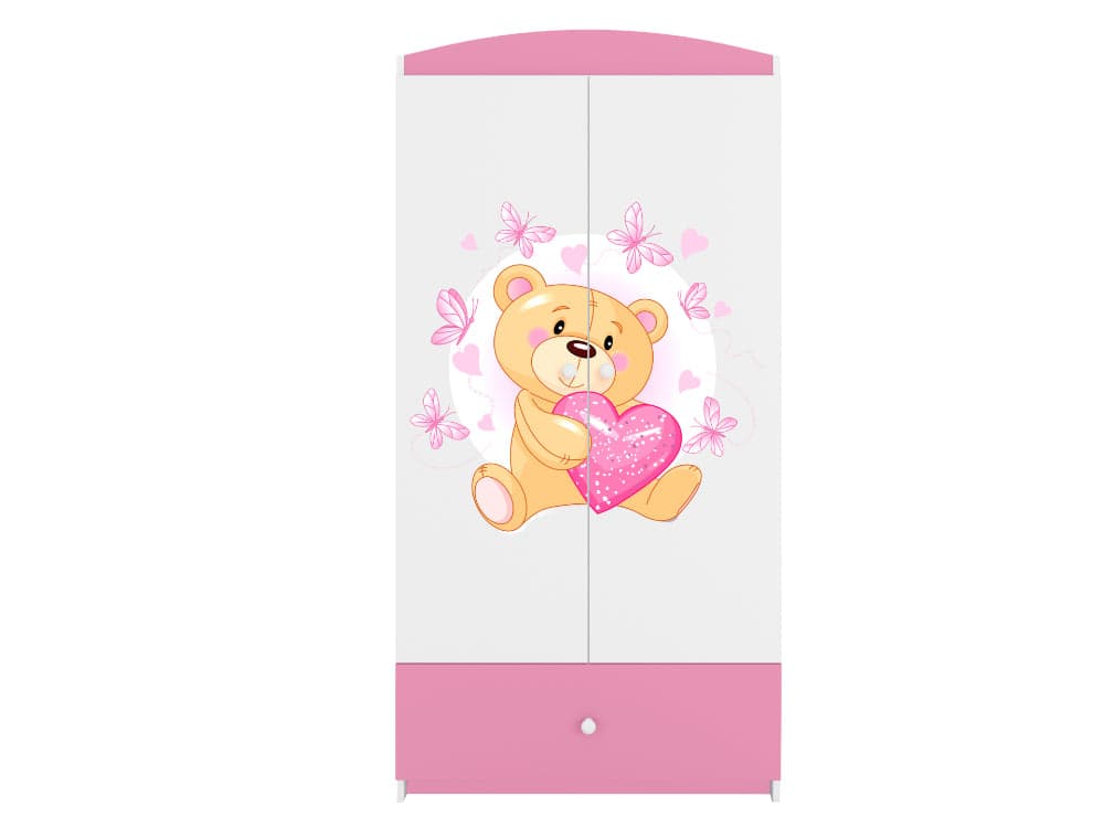 Roupeiro Kocot Kids BabyDreams Teddybear Butterflies Pink