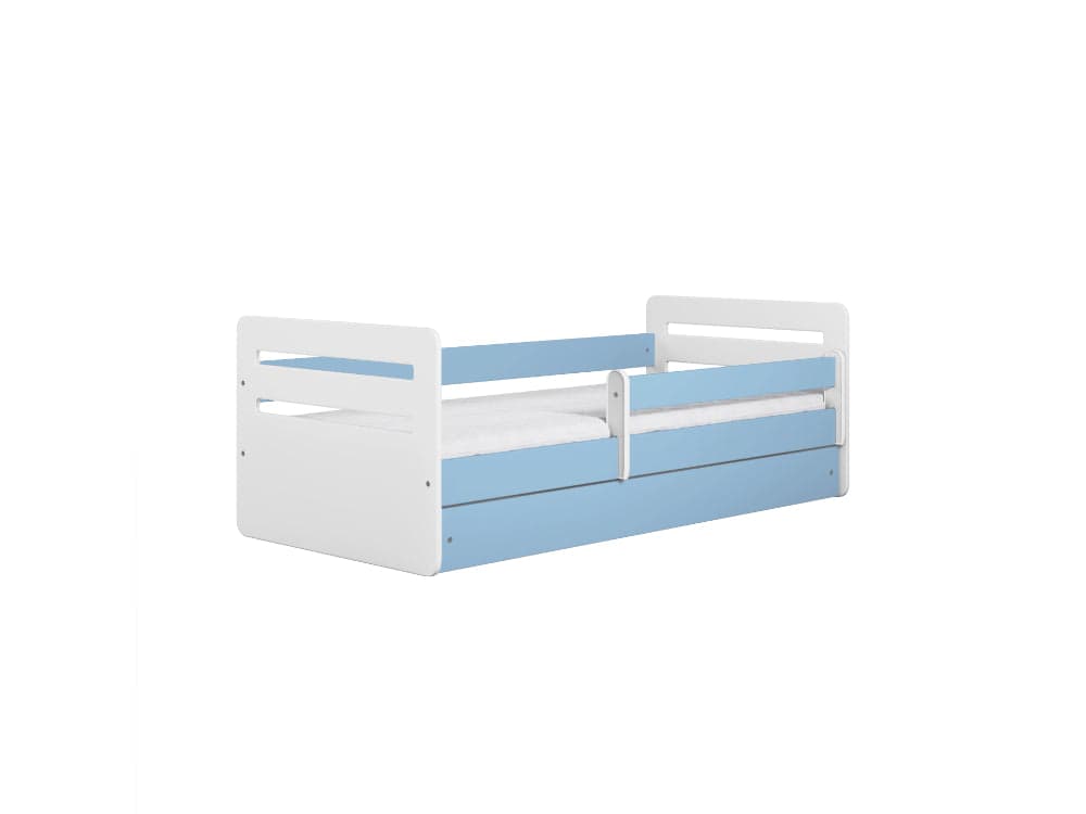 Cama 180 x 80 cm Kocot Kids com colchão Tomi Blue