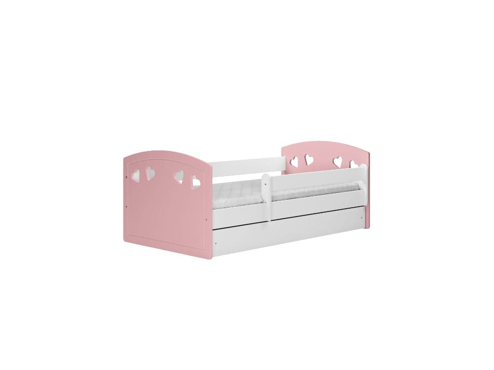 Cama 140 x 80 cm Kocot Kids Julia Mix Pink