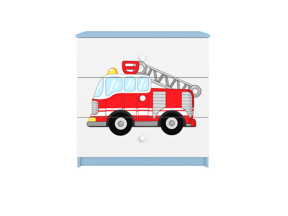 Cómoda Kocot Kids BabyDreams Fire Brigade Blue