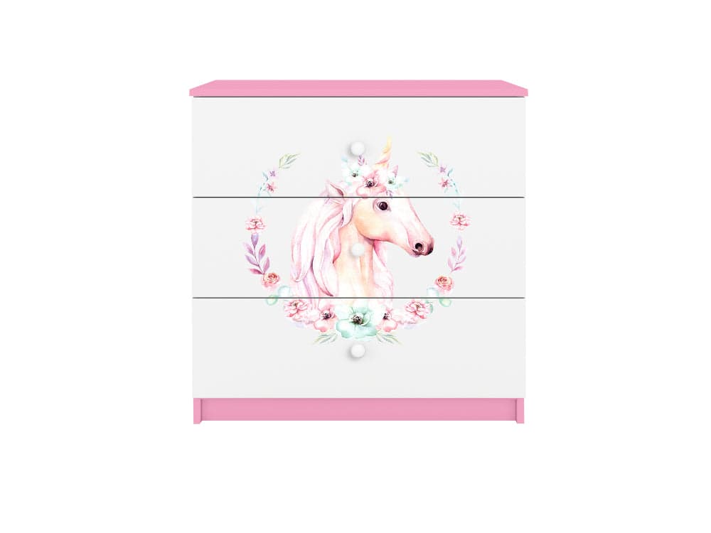 Cómoda Kocot Kids BabyDreams Horse Pink