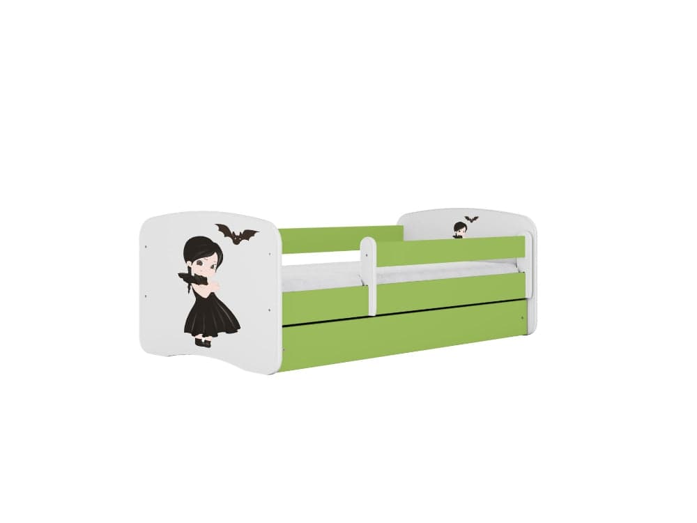 Cama 180 x 80 cm Kocot Kids BabyDreams Wednesday Green