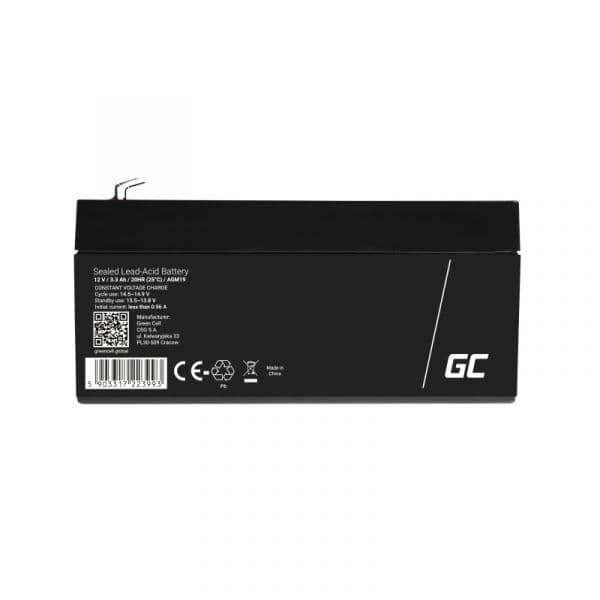 Green Cell Bateria AGM AGM41 12V 1.3Ah
