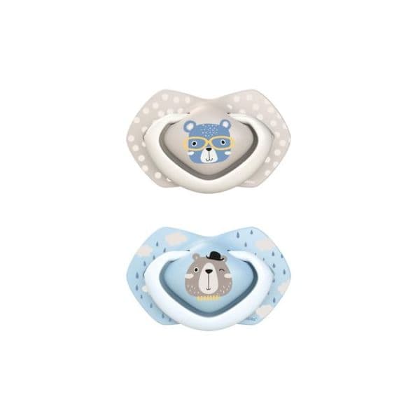 Canpol Babies Chupeta Bonjour Paris C 18 M+ Blue 2 Un.