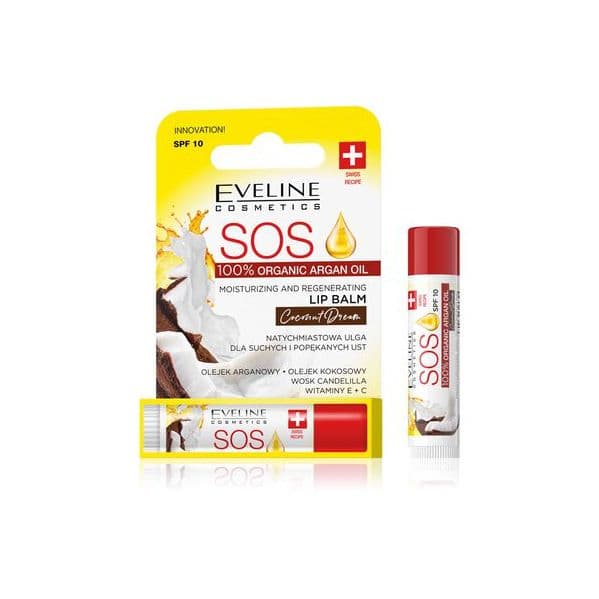 Eveline SOS Coconut Bálsamo Labial 4.5ml