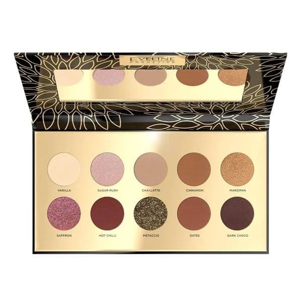 Eveline Eyeshadow Palette 10 Colors Spicy