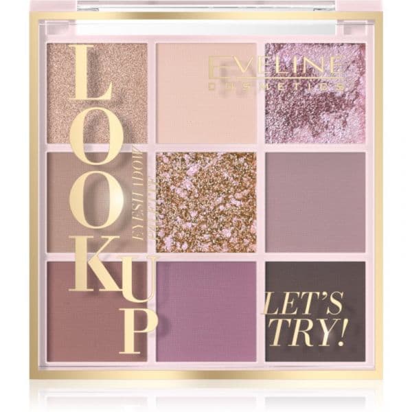 Eveline Look Up Let's Try! Paleta de Sombra 10,8 g