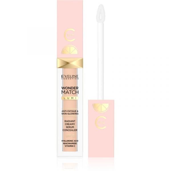 Eveline Wonder Match Lumi Corretor Iluminador SPF 20 Tom 15 Natural 6,8 ml