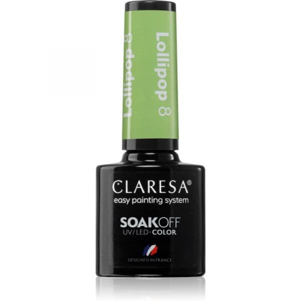 Claresa Soakoff UV/LED Color Lollipop Verniz de Gel para Unhas Tom 8 5g
