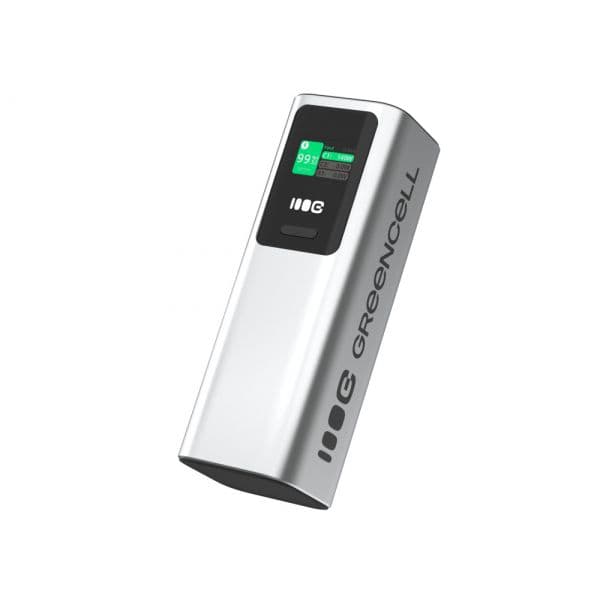 Powerbank Green Cell 25200mAh Black