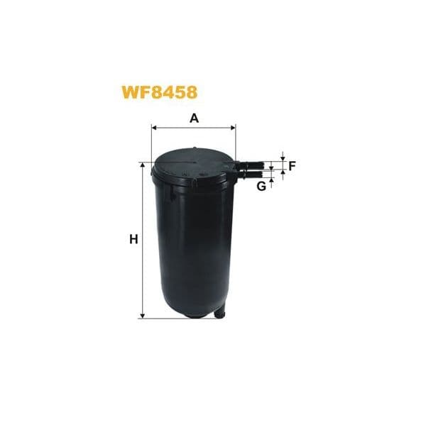 Wix Filters Filtro de Combustível - WF8458