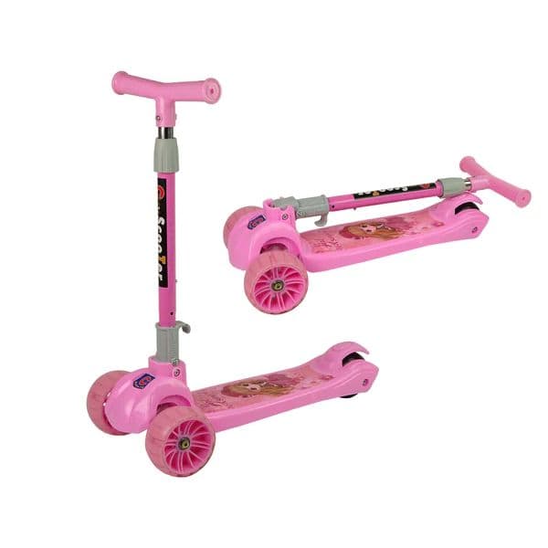Trotinete de 3 Rodas Rosa