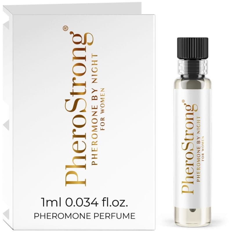 Pherostrong Perfume de Feromônios de Noite para Mulheres 1 ml
