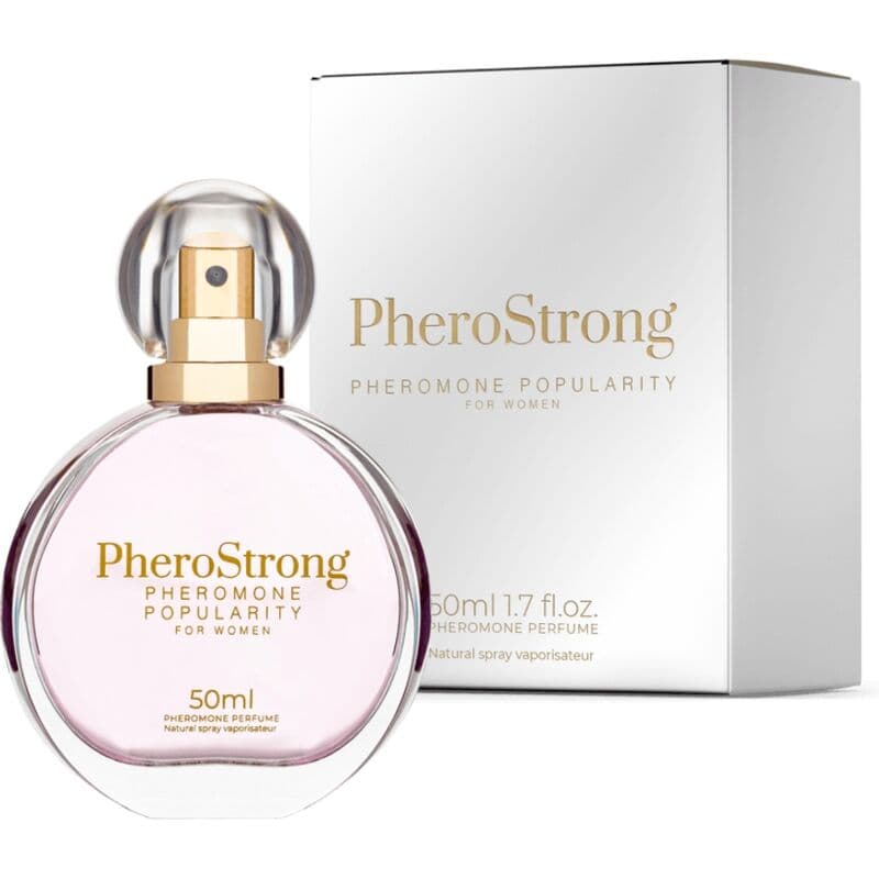 Pherostrong Perfume de Feromônios Popularidade para Mulher 50ml