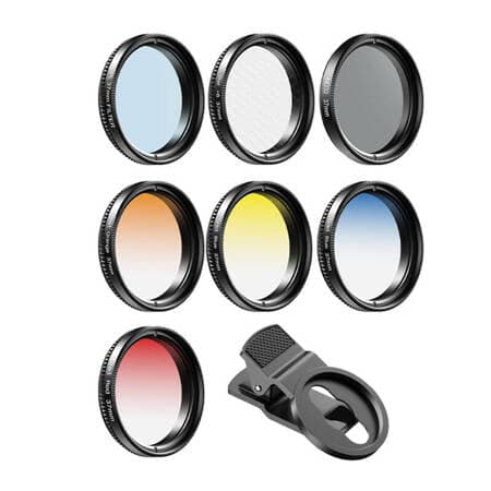 KIT DE LENTES FILTRANTES MÓVEIS APEXEL APL-37UV-7G 37MM