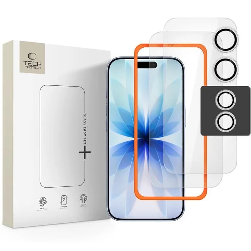 Película Vidro Temperado iPhone 17 Easy Set Transparente