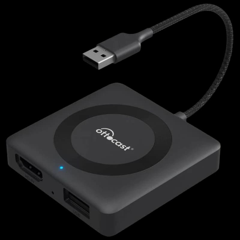 Ottocast MAX CA361-C4 Adaptador Miracast e TV para Automóvel