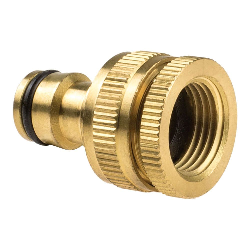 CONECTOR PARA TORNEIRA DE JARDIM DE 1/2´´ OU 3/4´´ LATÃO BRASS
