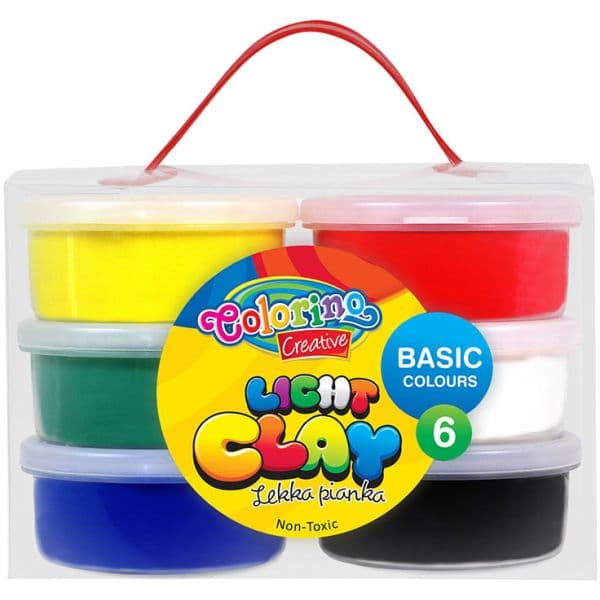 Colorino Conjunto Barro 6 Cores Básicas