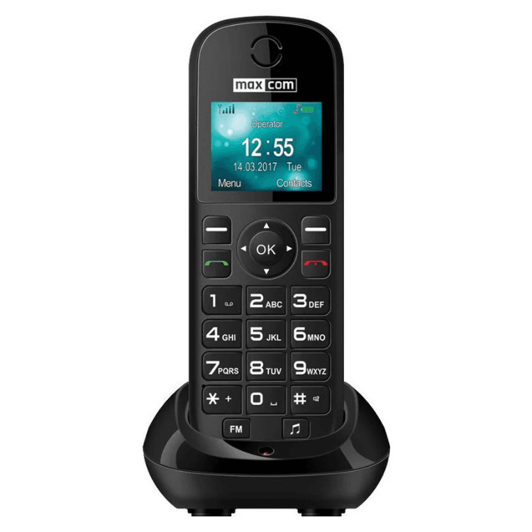 Telefone Portátil Maxcom Comfort MM35D SE Preto