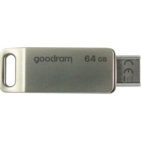 Goodram 64GB ODA3 USB 3.2 Type-A/Type-C OTG Prateado