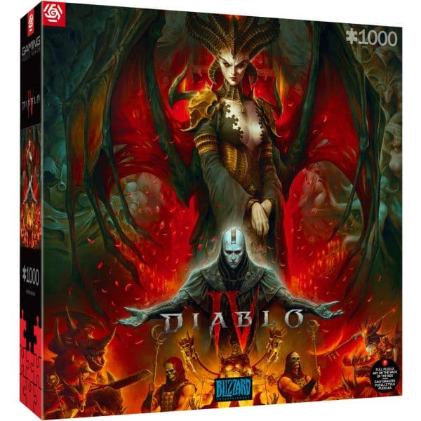 Good Loot Puzzle Diablo IV Lilith Composition 1000 Peças