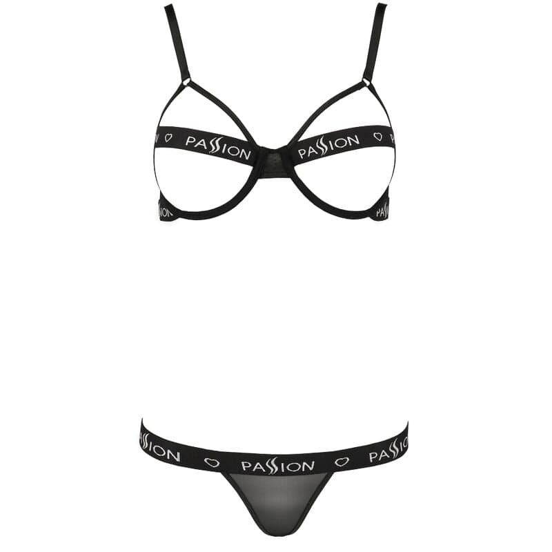 Passion Kyouka Set Duas Peças Negro S/M