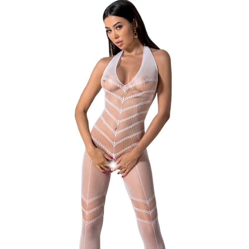 Passion BS100 Bodystocking Blanco Tamanho Unica