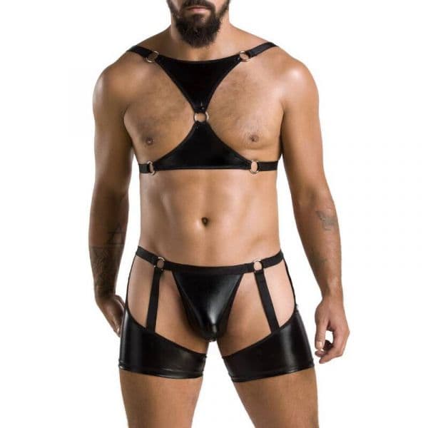 Passion 047 Conjunto Homem Aron Preto S/M
