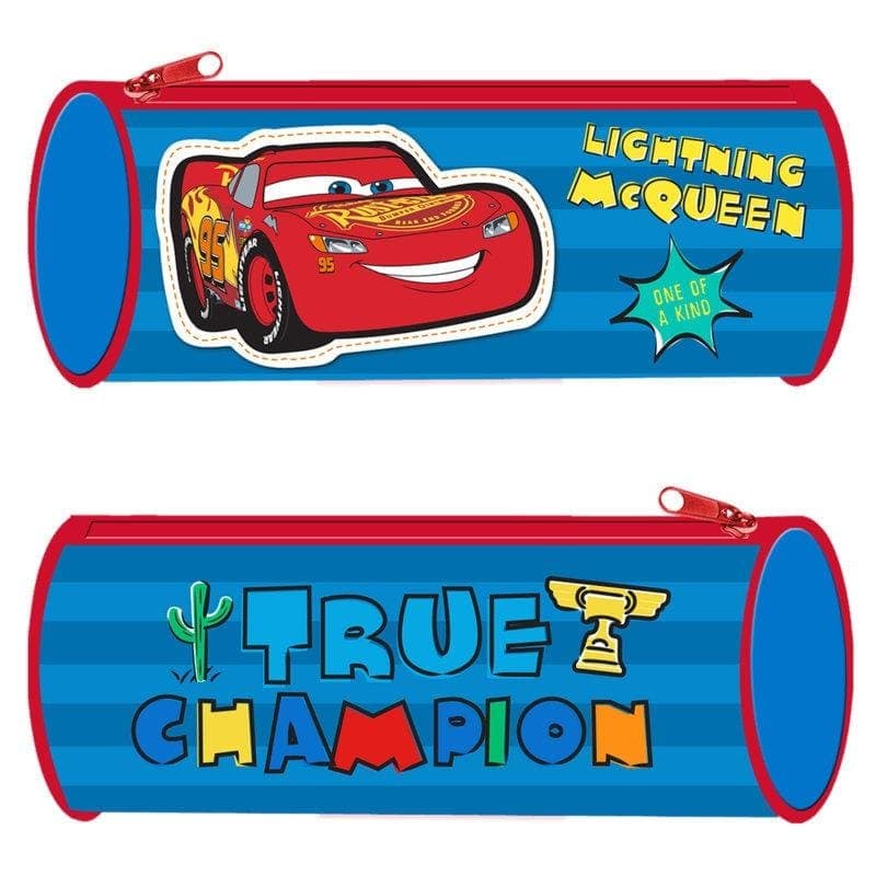 Estojo Redondo Cars