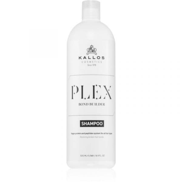 Kallos Plex Shampoo Shampoo Regenerador para Cabelos Danificados e Quimicamente Tratados 500ml