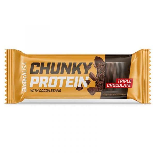 Biotech Usa Chunky Protein Bar Triple Chocolate 50g
