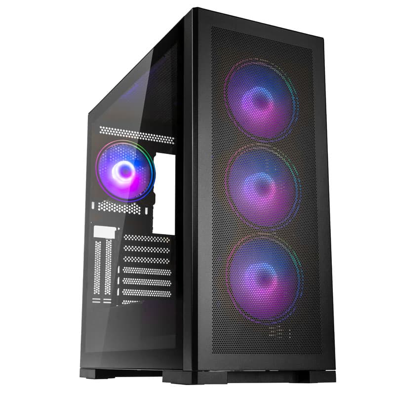 Kolink ATX Unity Meshbay ARGB Preto - UNITY-MESHBAY-ARGB