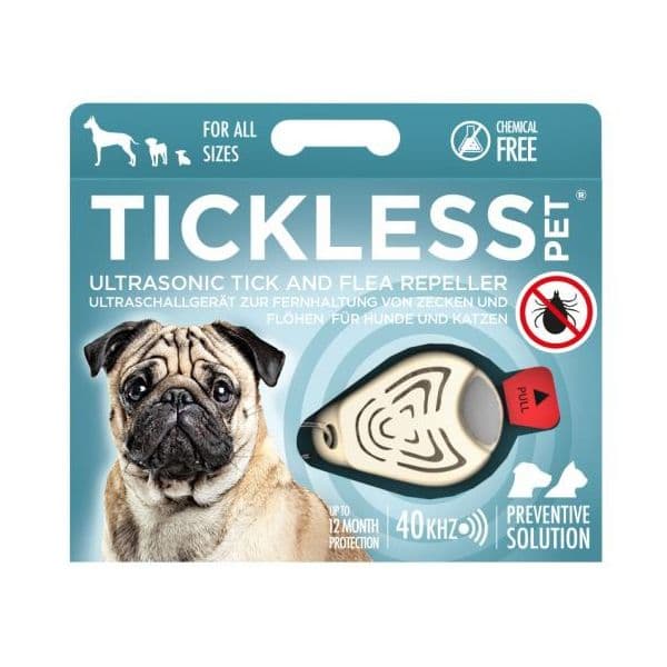 Tickless Ultrassónico Repelente Bege