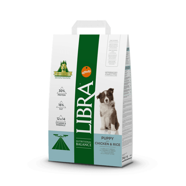 Libra Puppy Chicken & Rice 12Kg