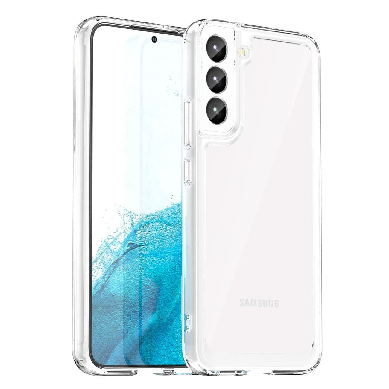 Capa Outer Space Silicone Samsung Galaxy S23 Plus Transparente