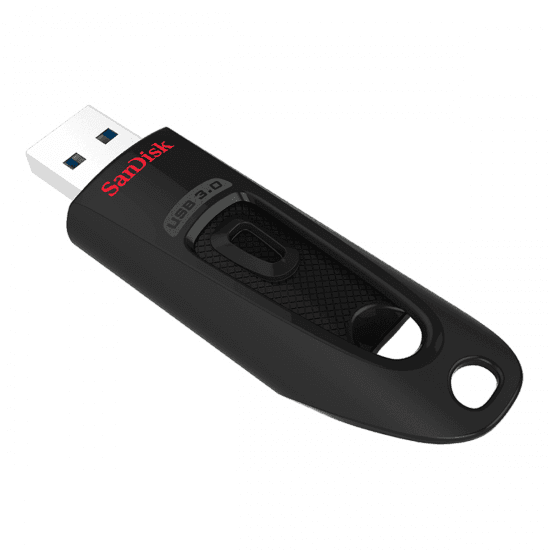 SanDisk 64GB Ultra USB 3.0 Black - SDCZ48-064G-U46
