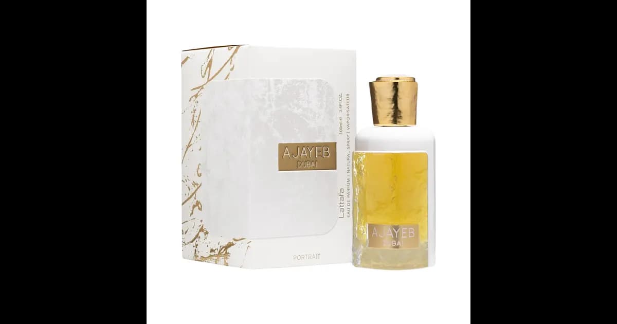 Lattafa Ajayeb Dubai Portrait Gold Eau de Parfum 100ml (Original)