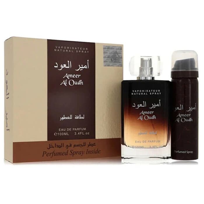 Lattafa Ameer Al Oudh Eau de Parfum 100ml + Desodorizante 50ml Coffret