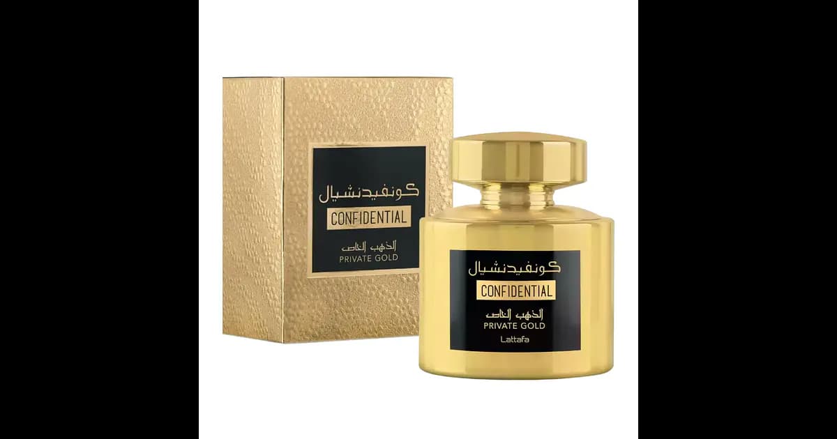 Lattafa Confidential Private Gold Eau de Parfum 100ml (Original)