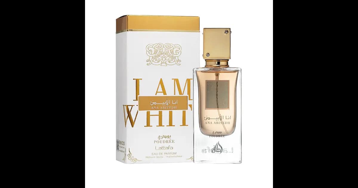 Lattafa Ana Abiyedh Poudree Unissexo Eau de Parfum