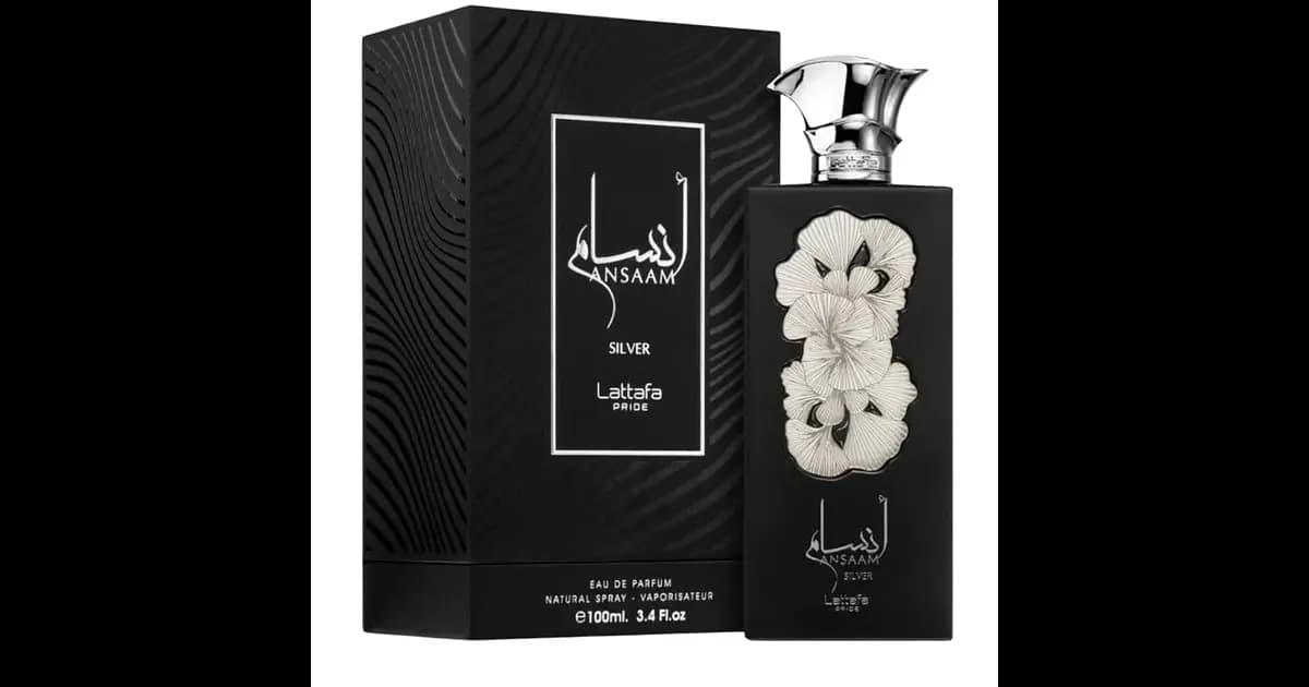 Lattafa Ansaam Silver Unissexo Eau de Parfum