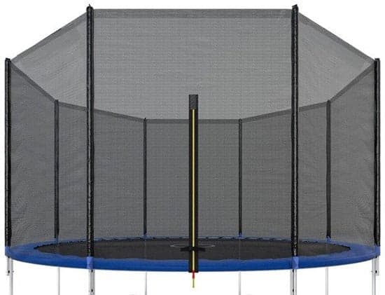 Rede de segurança para trampolim Ø396 cm exterior para 8 postes