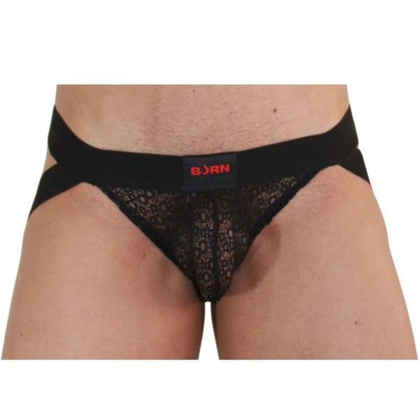 Burn Jock Preto Brilhante S