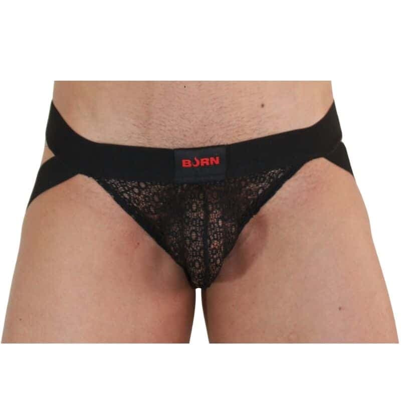 Burn – 005 Jock Lingerie Preto Xl